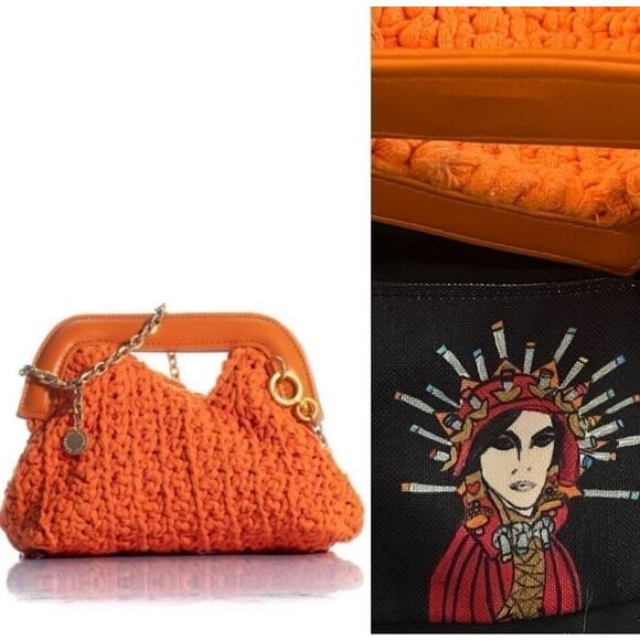 B39 Kooreloo Mini Mediterraneo Clutch Athena Boho Swiftie Coquette Cottagecore - Picture 1 of 10